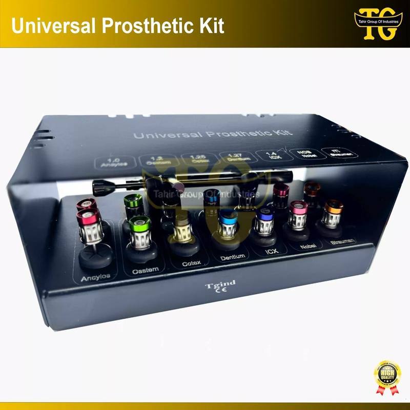 15 Pcs Universal Prosthetic Implant Kit, dental implant kits, TGI's own catalog photograph
