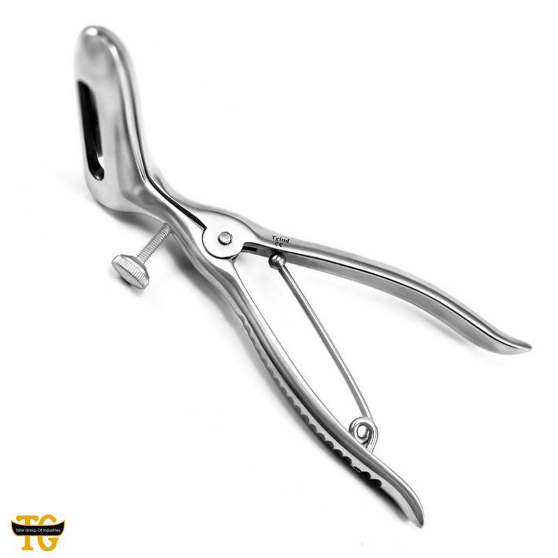 2 Prongs Sims Rectal Speculum, gynecology instruments, TGI's own catalog photograph