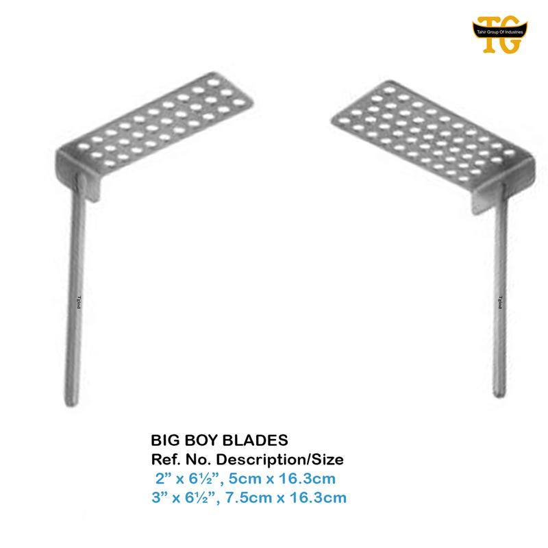Abdominal Retractor Balfour Big Boy Blade, surgical instruments, TGI's own catalog photograph