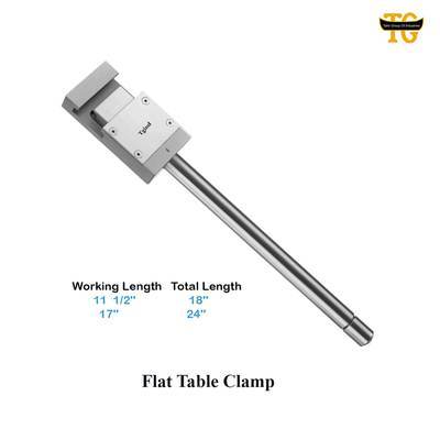 Flat Table Clamp, surgical instruments, TGI's own catalog photograph