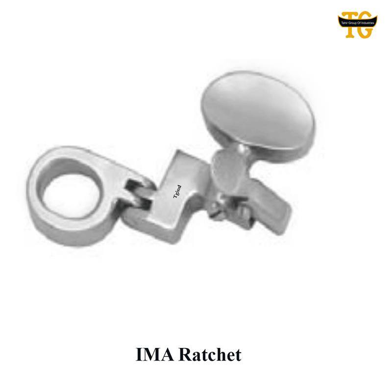 Abdominal Retractor IMA Ratchet, surgical instruments, TGI's own catalog photograph