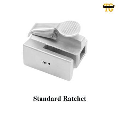 Abdominal Retractor Ratchet, surgical instruments, TGI's own catalog photograph