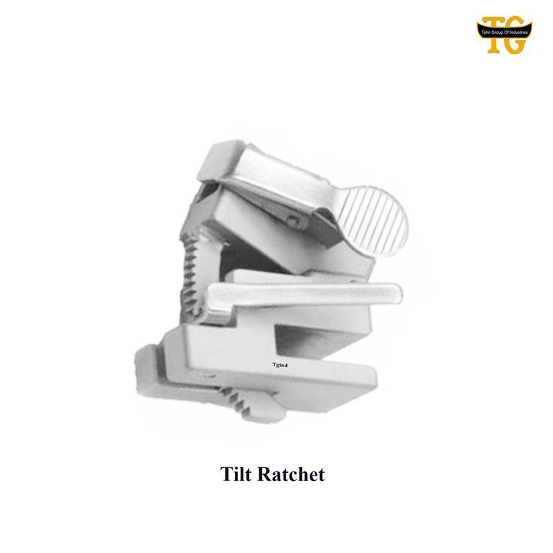 Tilt Ratchet, surgical instruments, TGI's own catalog photograph