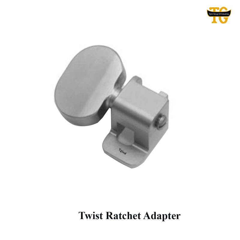 Abdominal Retractor Twist Ratchet, surgical instruments, TGI's own catalog photograph