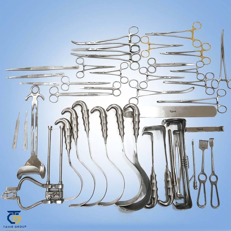 Abdominal Surgery Instruments Set, surgical instrument sets, TGI's own catalog photograph
