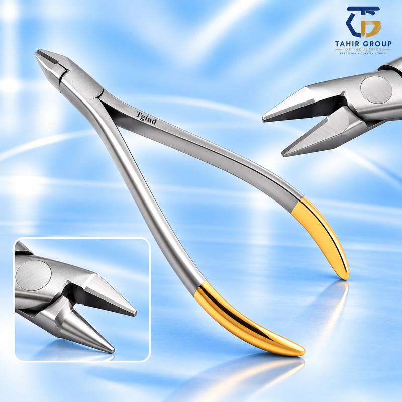 Adam Plier TC, dental instruments, TGI's own catalog photograph