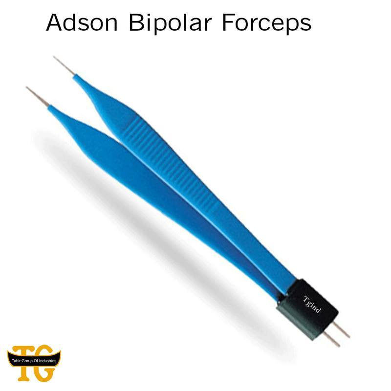 Adson Bipolar Forceps, electrosurgical instruments, TGI's own catalog photograph