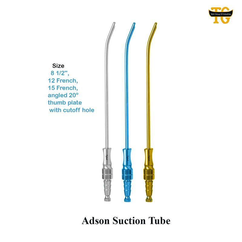 Adson Suction Tube, surgical instruments, TGI's own catalog photograph