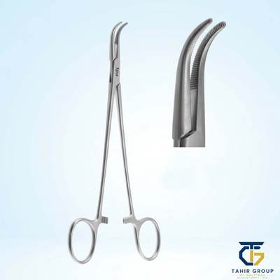 Adson Tonsil Forceps STR-CVD, ENT instruments, TGI's own catalog photograph