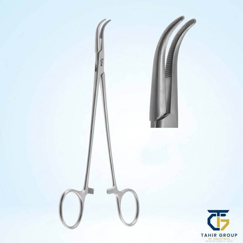 Adson Tonsil Forceps STR-CVD, ENT instruments, TGI's own catalog photograph