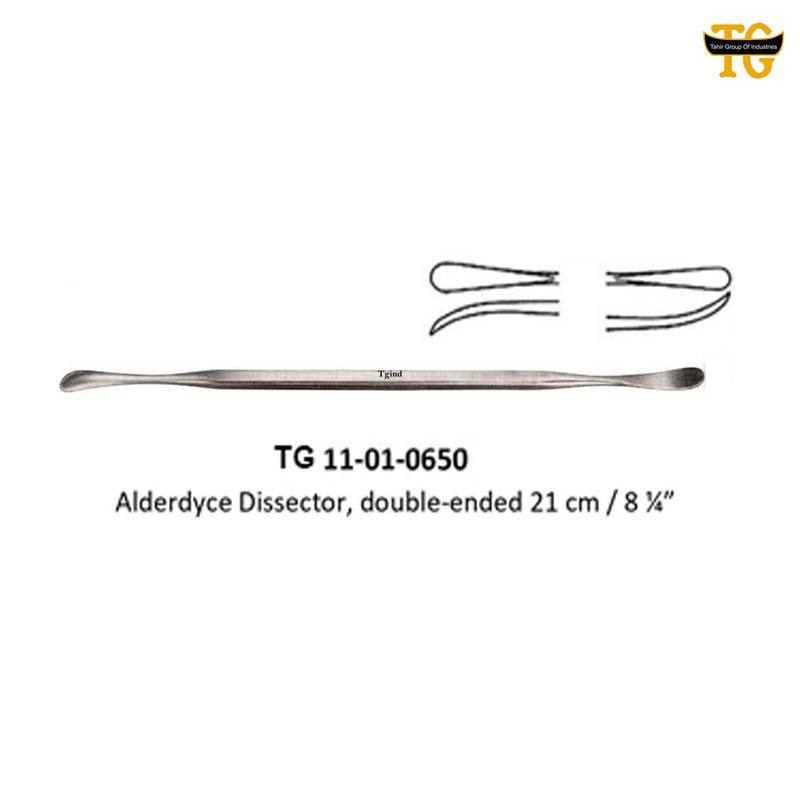 Alderdyce Dissector, Double-Ended, orthopedic instruments, TGI's own catalog photograph