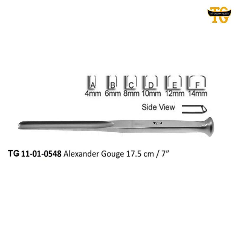 Alexander Gouge, orthopedic instruments, TGI's own catalog photograph