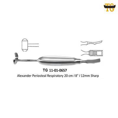 Alexander Respiratory, orthopedic instruments, TGI's own catalog photograph