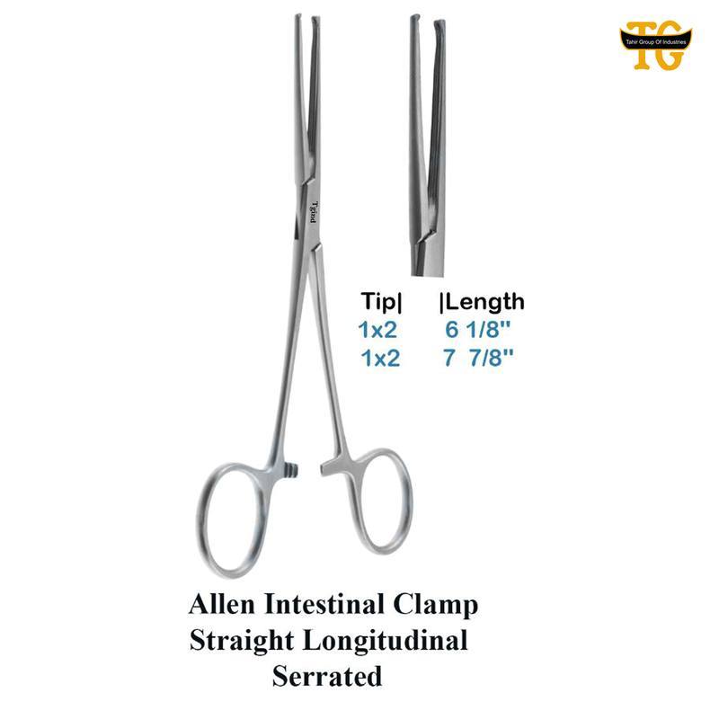 Allen Intestinal Clamp, TGI's own catalog photograph