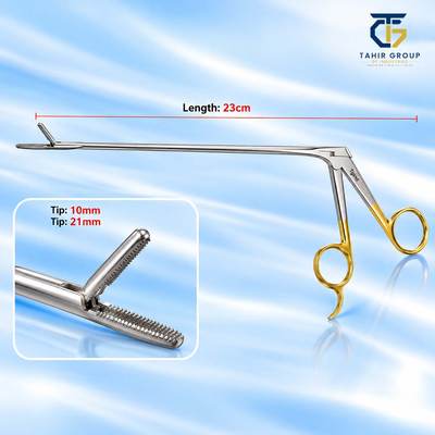 Alligator Grasper, gynecology instruments, TGI's own catalog photograph