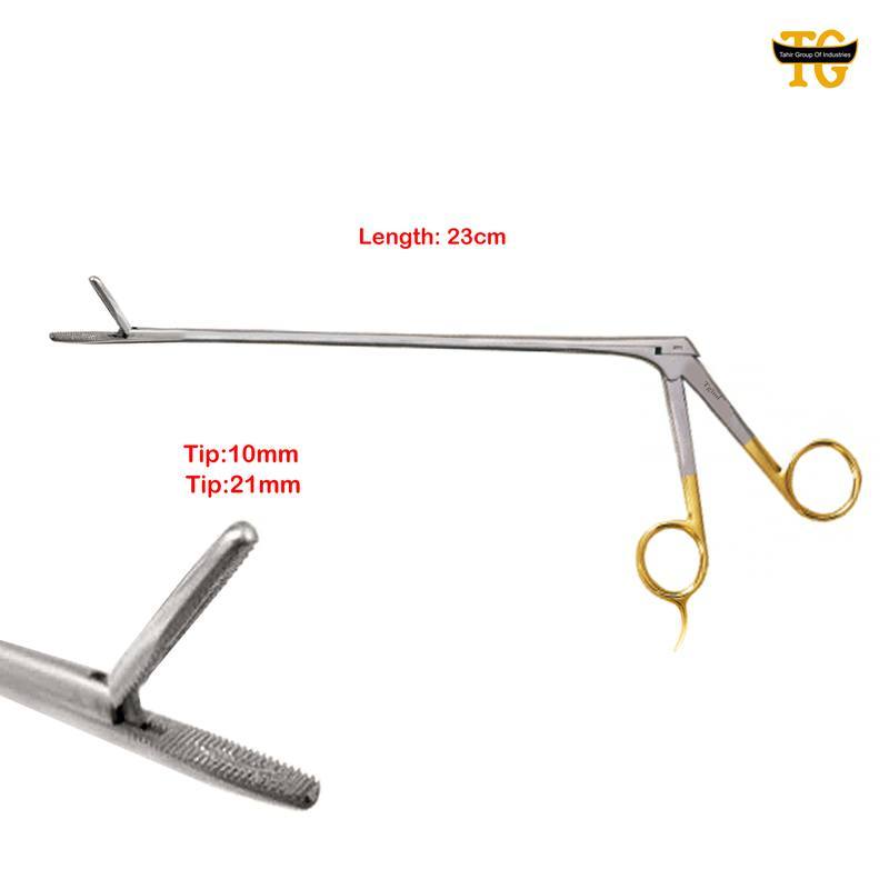 Alligator Grasper, gynecology instruments, TGI's own catalog photograph