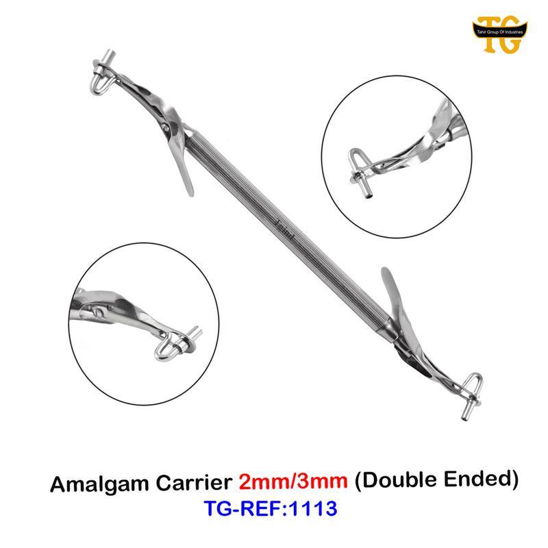 Amalgam Carrier, dental instruments, TGI's own catalog photograph