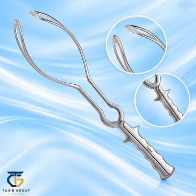 Anderson Obstetrical Forceps, gynecology instruments, TGI's own catalog photograph