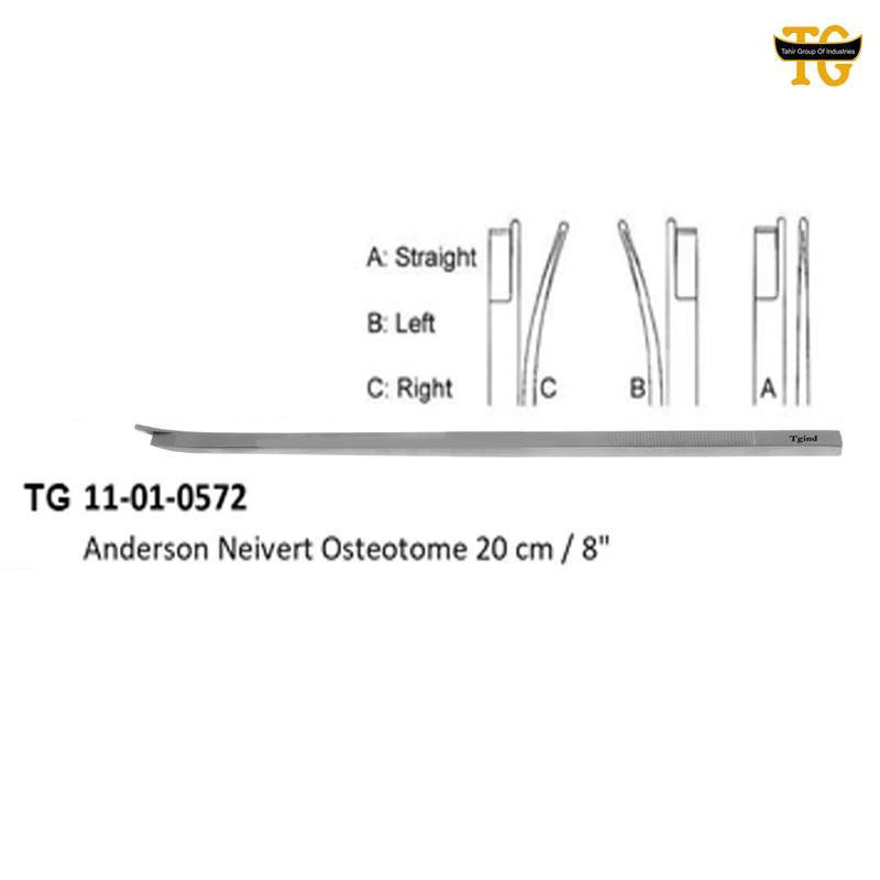 Anderson Osteotome, orthopedic instruments, TGI's own catalog photograph