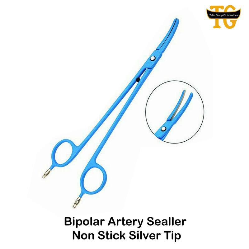 Artery Forceps Silver Tip, electrosurgical instruments, TGI's own catalog photograph