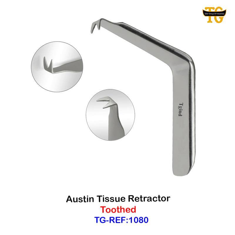 Austin Tissue Retractor, dental instruments, TGI's own catalog photograph