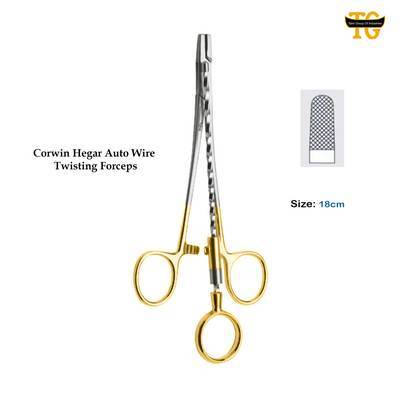 Auto Wire Twisting Forceps, surgical instruments, TGI's own catalog photograph