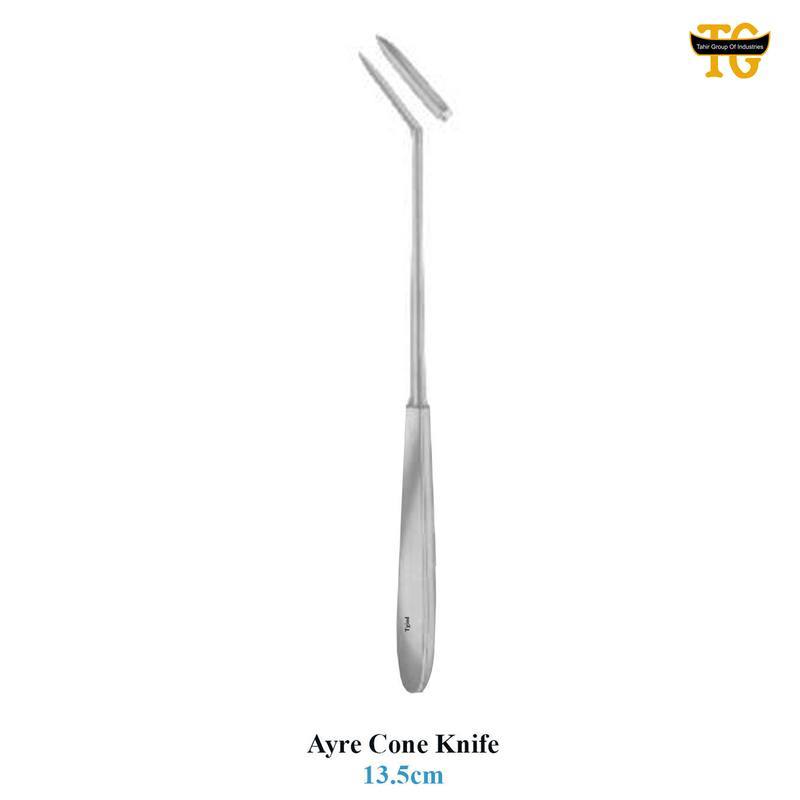 Ayre Cone Knife, surgical instruments, TGI's own catalog photograph