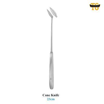 Cone Knife, surgical instruments, TGI's own catalog photograph