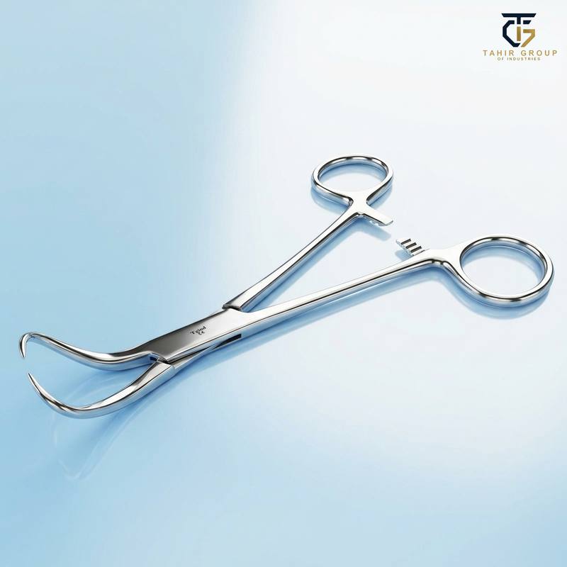 Backhaus Forceps, surgical instruments, TGI's own catalog photograph