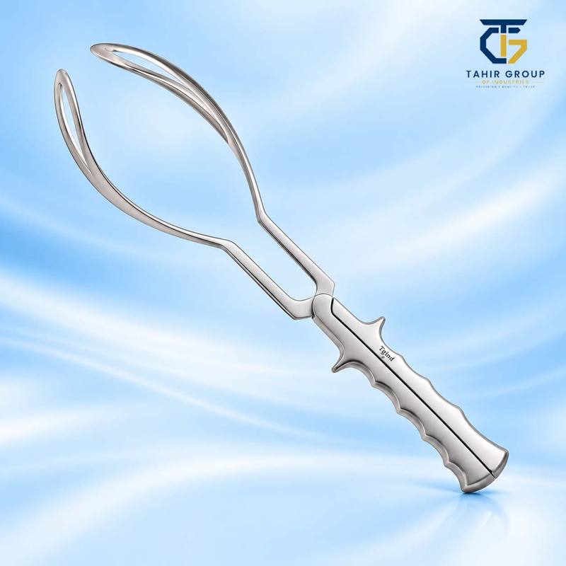 Bailey Obstetrical Forceps, gynecology instruments, TGI's own catalog photograph