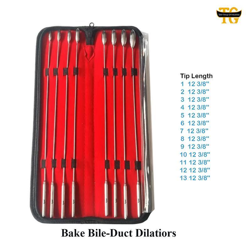 Bake Bill Duct Dilators, surgical instruments, TGI's own catalog photograph