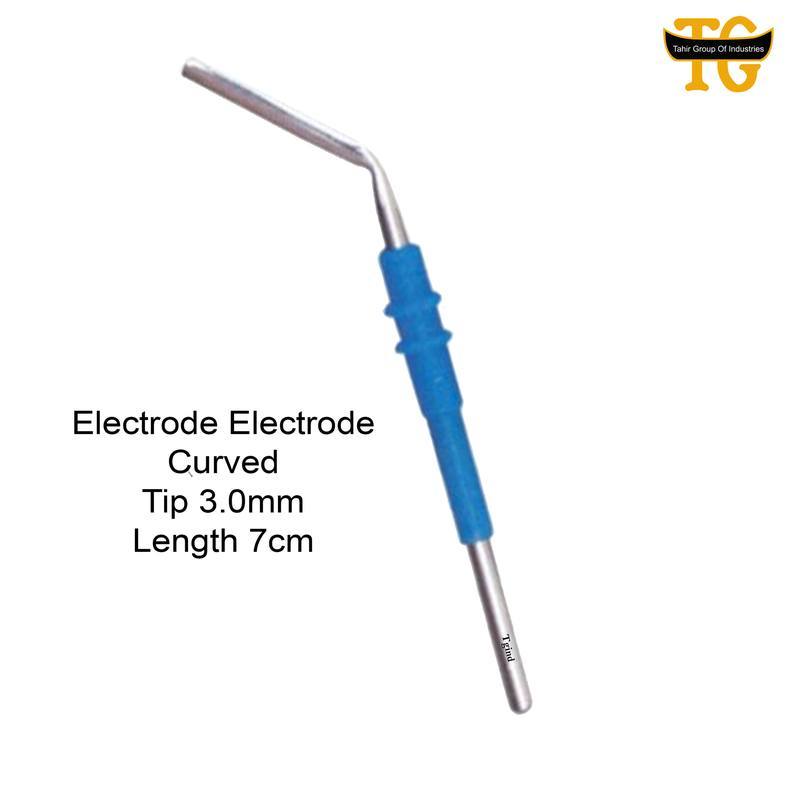 Blade Electrode Curved 3mm Disposable, electrosurgical instruments, TGI's own catalog photograph