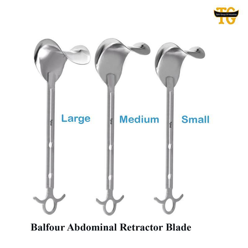 Balfour Blade, surgical instruments, TGI's own catalog photograph