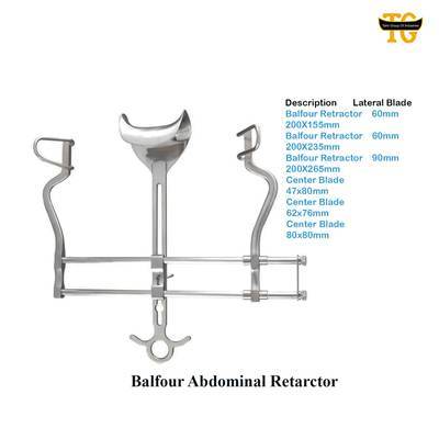 Balfour Abdominal Retarctor, surgical instruments, TGI's own catalog photograph