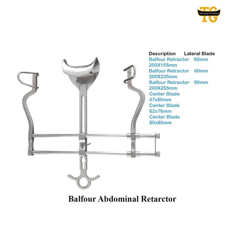Balfour Abdominal Retarctor, surgical instruments, TGI's own catalog photograph
