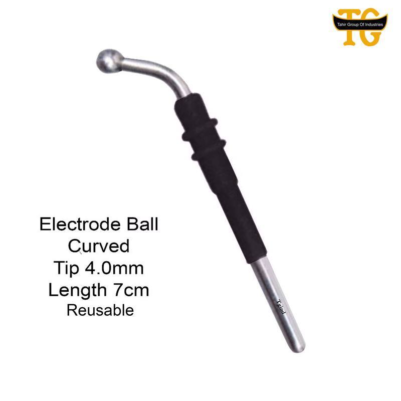 Ball Electrode Curved Reusable, TGI's own catalog photograph