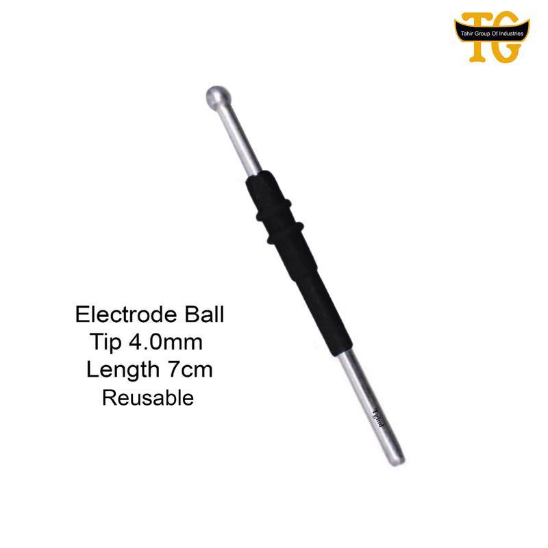 Ball Electrode Reusable, electrosurgical instruments, TGI's own catalog photograph