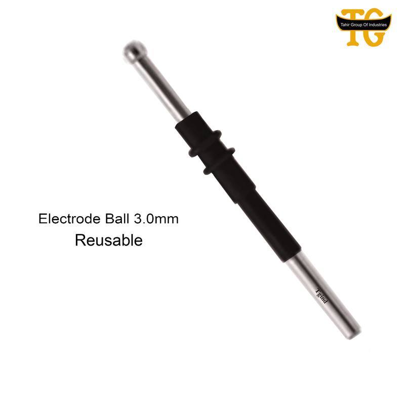 Ball Electrode Reusable, electrosurgical instruments, TGI's own catalog photograph