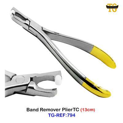 Band Remover Plier, dental instruments, TGI's own catalog photograph