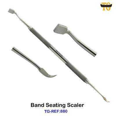 Band Seating Scaler, dental instruments, TGI's own catalog photograph