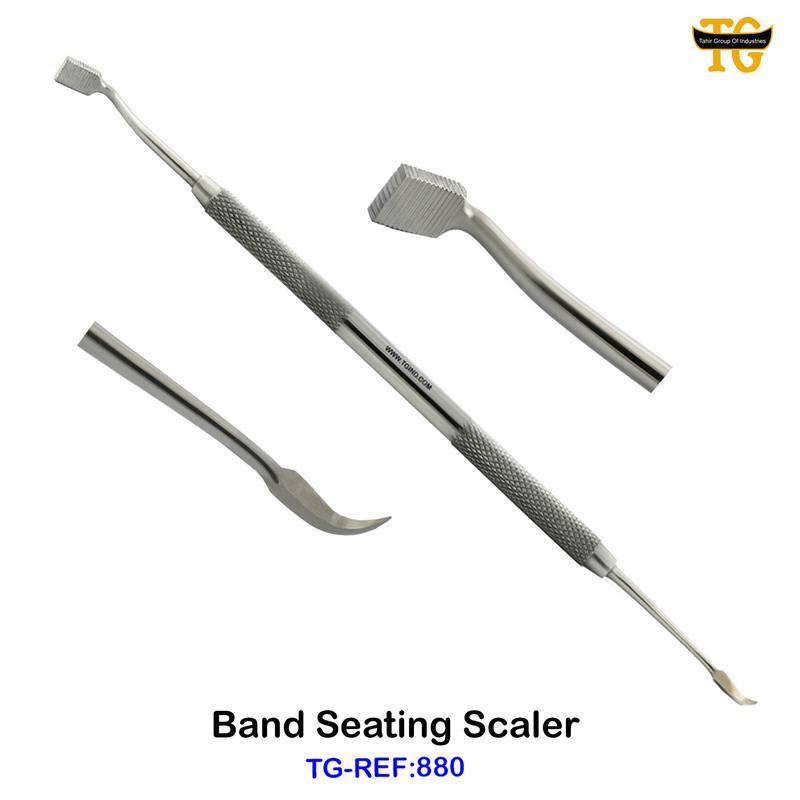 Band Seating Scaler, dental instruments, TGI's own catalog photograph