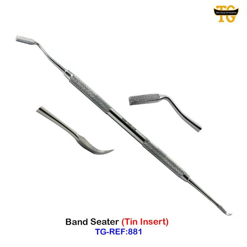 Band Seater (Tin Insert), dental instruments, TGI's own catalog photograph