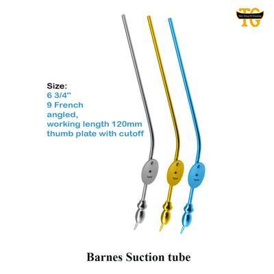 Barnes Suction Tube, surgical instruments, TGI's own catalog photograph