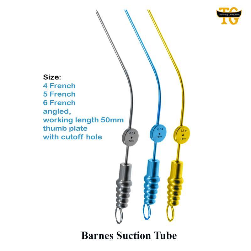 Barnes Suction Tube, surgical instruments, TGI's own catalog photograph