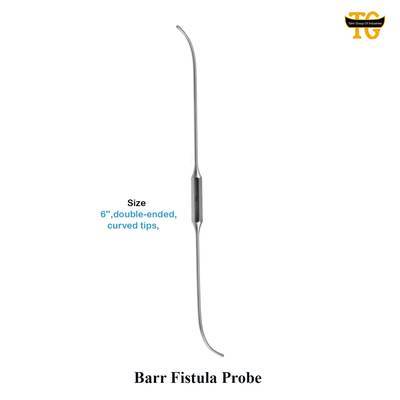 Barr Fistula Probe, surgical instruments, TGI's own catalog photograph
