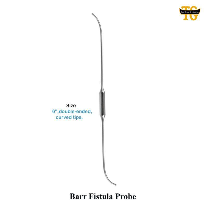 Barr Fistula Probe, surgical instruments, TGI's own catalog photograph