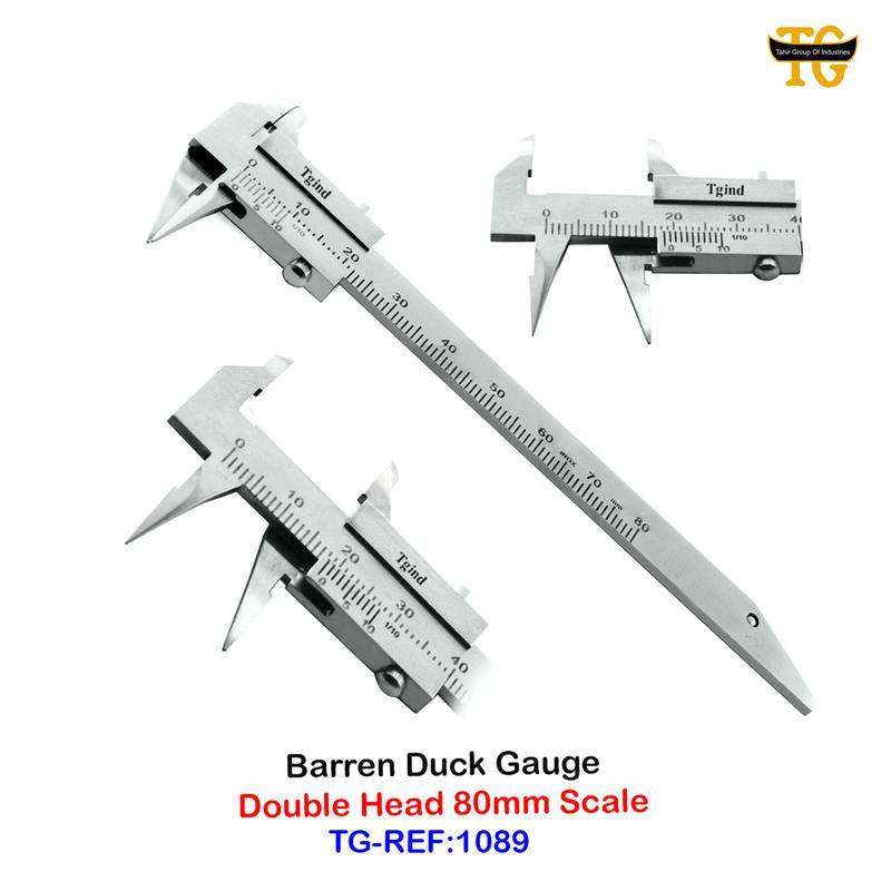 Barren Duck Gauge, dental instruments, TGI's own catalog photograph