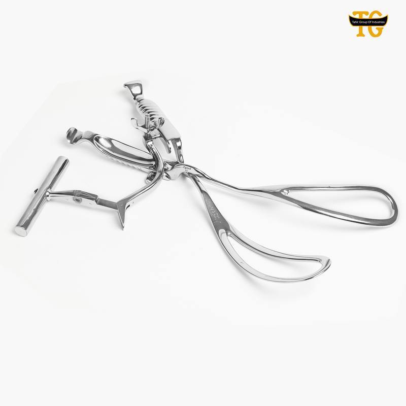Barton Obstetrical Forceps, gynecology instruments, TGI's own catalog photograph