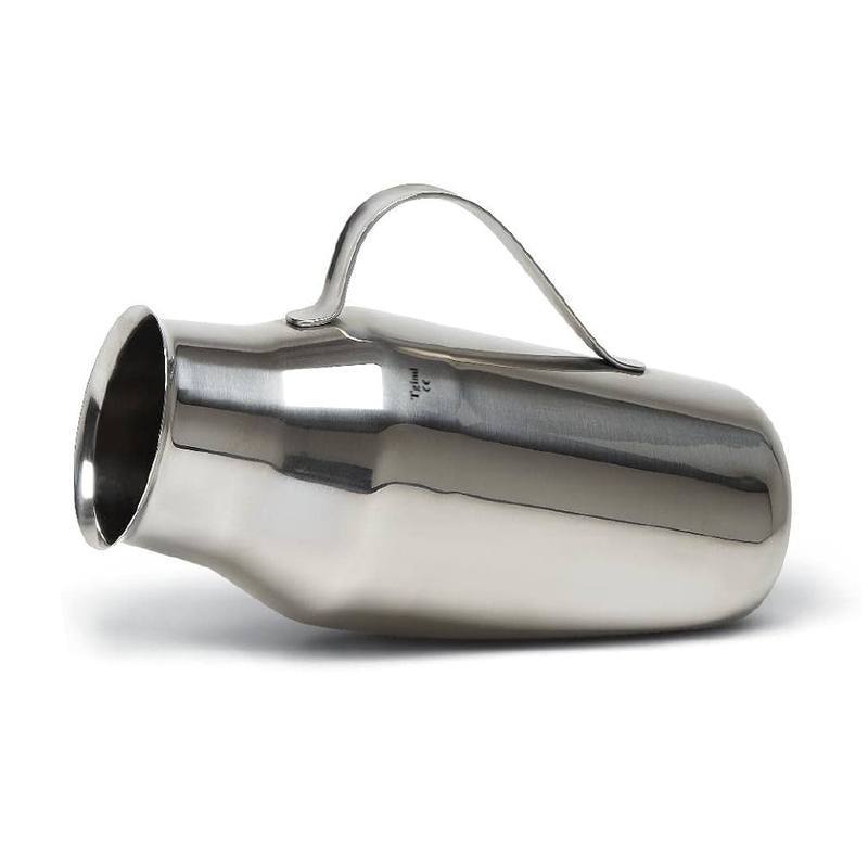 Bed Pan Jug Type, hollowware and sterilization boxes, TGI's own catalog photograph