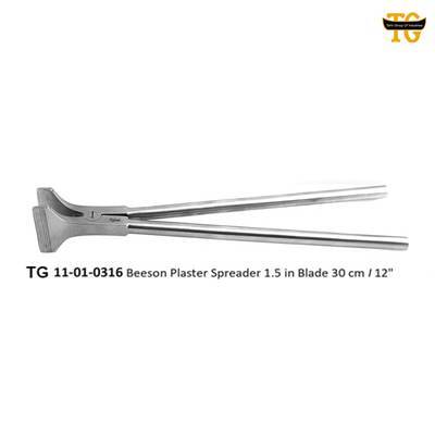 Beeson Plaster Spreader, orthopedic instruments, TGI's own catalog photograph